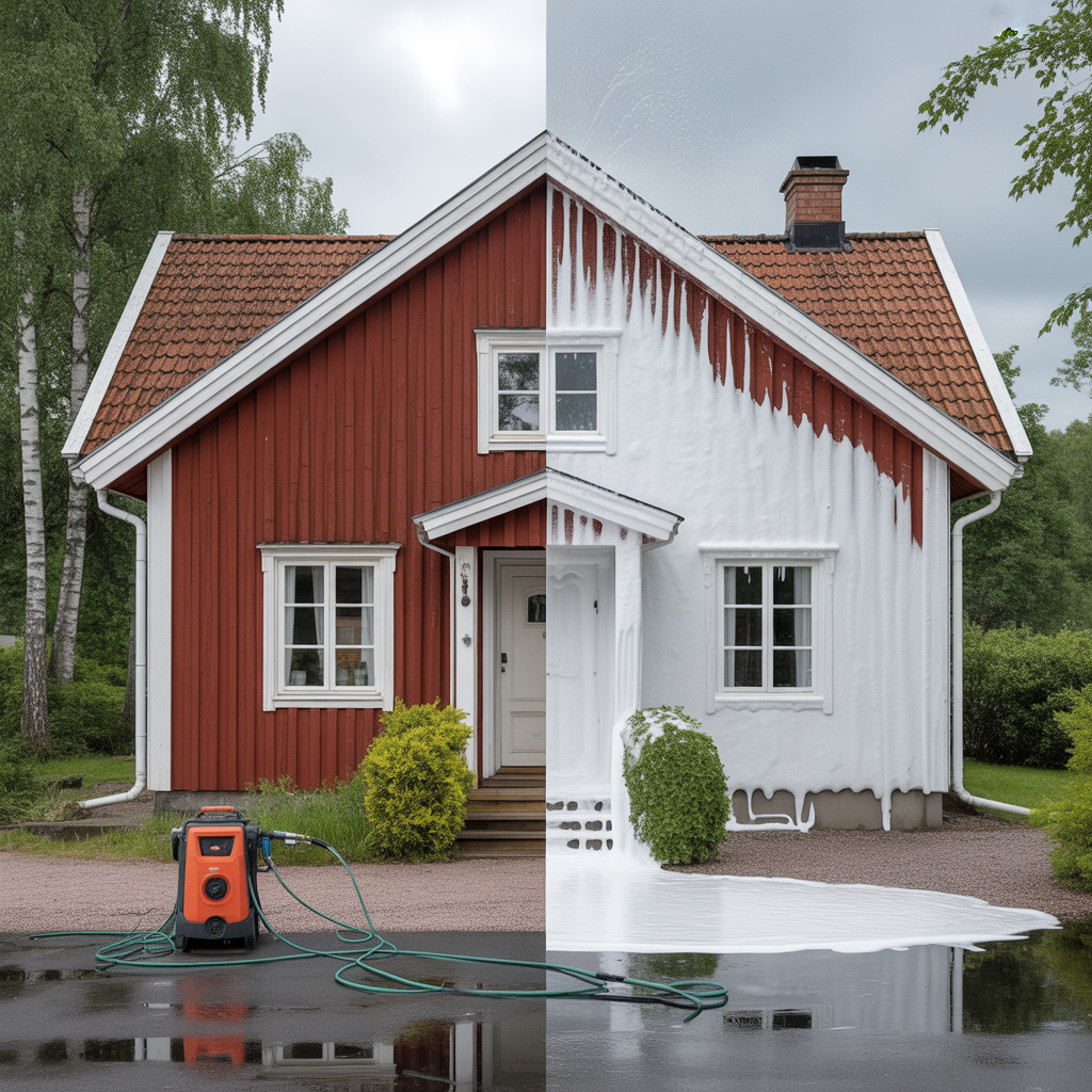 fasadtvatt hogtryckstvatt eller kem metodval pris och risker