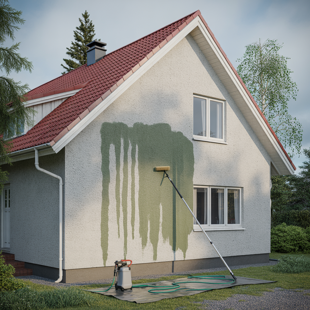 alger pa fasad orsaker rengoringsguide och forebyggande