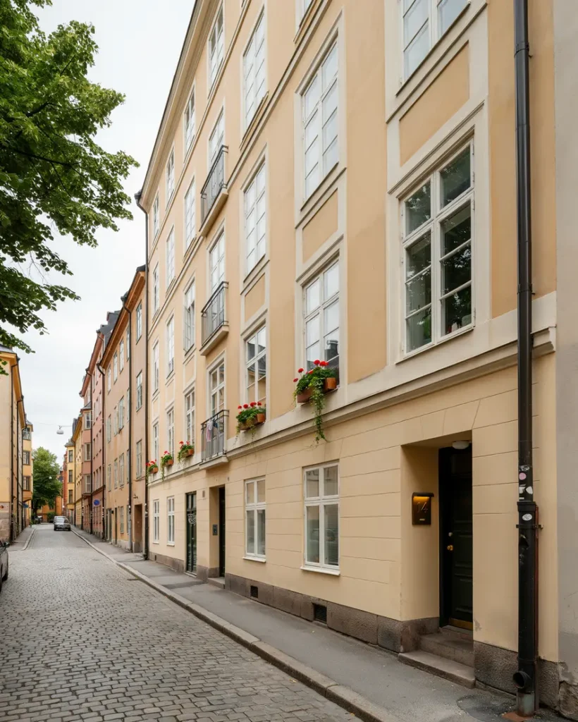 byte av skadade fasadskivor p bostadshus i s dermalm
