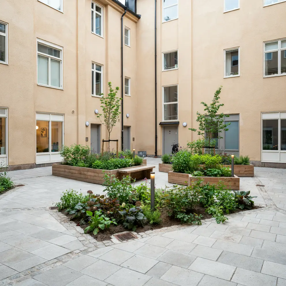 renovera innergard i stockholm